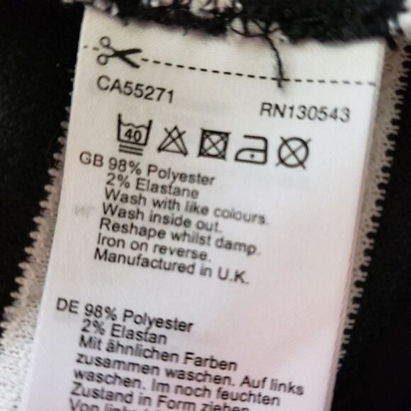 LongTallSally Zip Striped Dress Sz XS - Picture 7 of 8